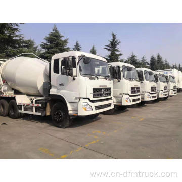 Transport Dongfeng 10 cbm conrete mixer truck